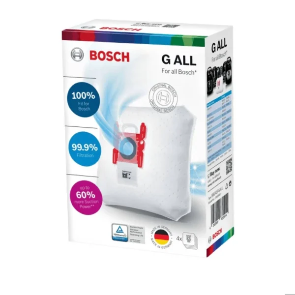 پاکت جاروبرقی بوش مدل G ALL بسته 4 عددی درجه 1